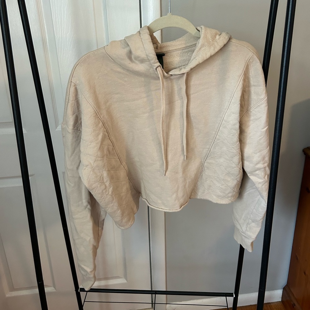 Cropped sweatshirt